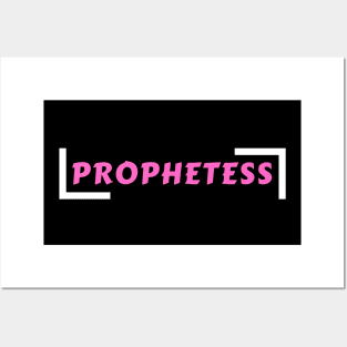 Prophetess | Christian Typography Posters and Art